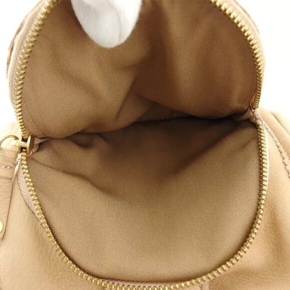 Jill By Jillstuart 2way Shoulder Bag Bicolor Pink Beige Authentic Used F1579 - Picture 10 of 10